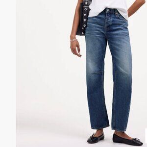 Madewell Darted Barrel Jeans - IRMO wash - sold out - new with tags size 30T
